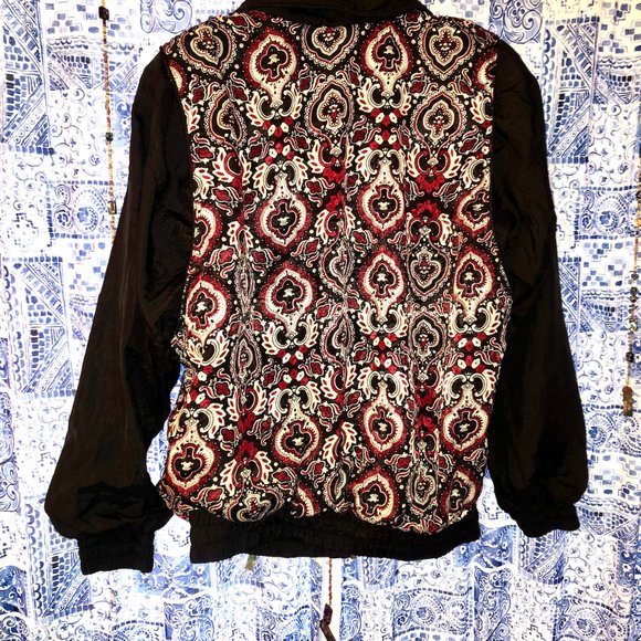 Funky 80's / 90's groovy parachute jacket - Picture 2 of 3